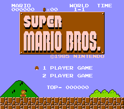 25th Anniversary Super Mario Bros. — sstitle (WOR)