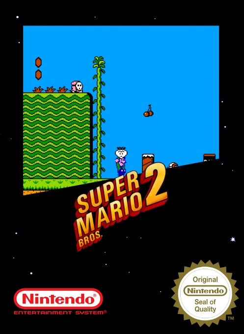 Super Mario Bros. 2 — box-2D (SS)