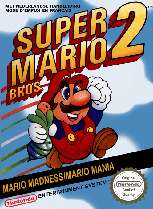 Super Mario Bros. 2 — box-2D (EU)