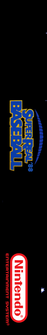 Super Real Baseball '88 — box-2D-side (SS)