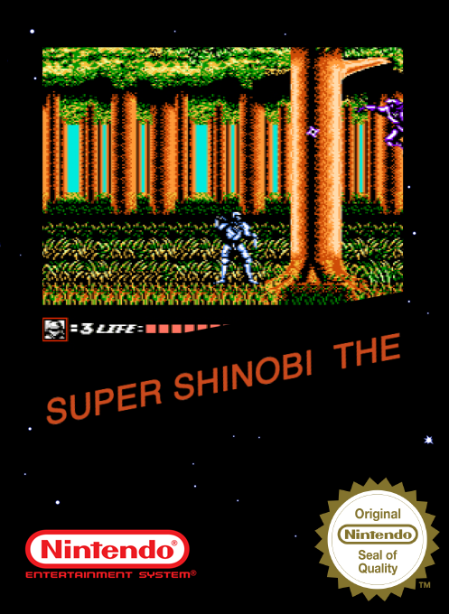 Super Shinobi, The — box-2D (SS)