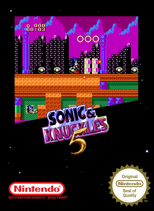 Sonic & Knuckles 5 box art