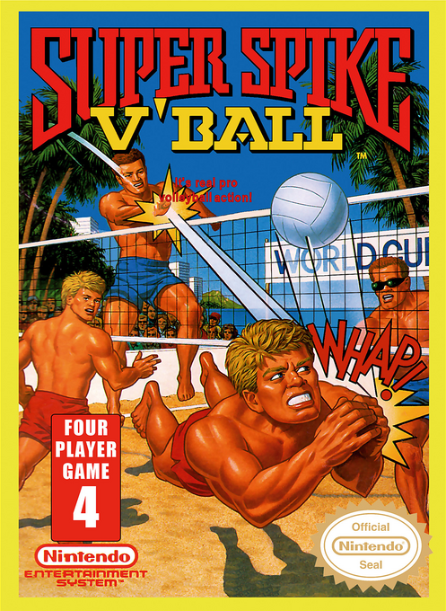 Super Spike V' Ball box art