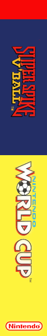 Super Spike V'ball + Nintendo World Cup — box-2D-side (US)