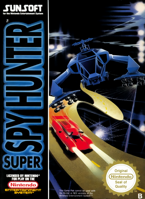 Super Spy Hunter — box-2D (EU)