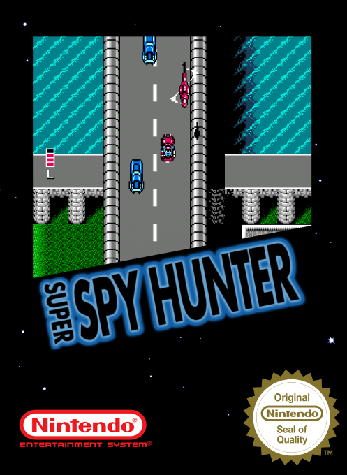 Super Spy Hunter — box-2D (SS)