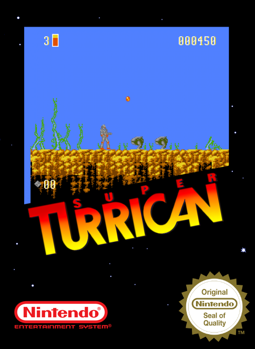 Super Turrican — box-2D (SS)