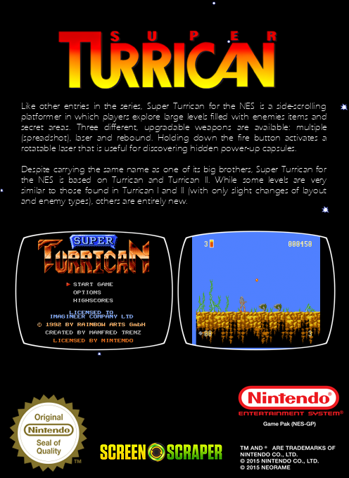 Super Turrican — box-2D-back (SS)
