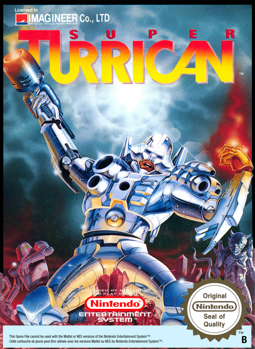 Super Turrican box art