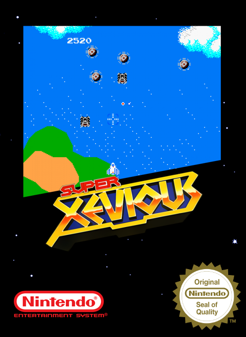 Super Xevious - Gamp No Nazo — box-2D (SS)