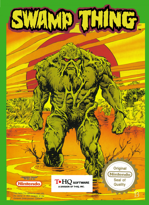 Swamp Thing — box-2D (EU)