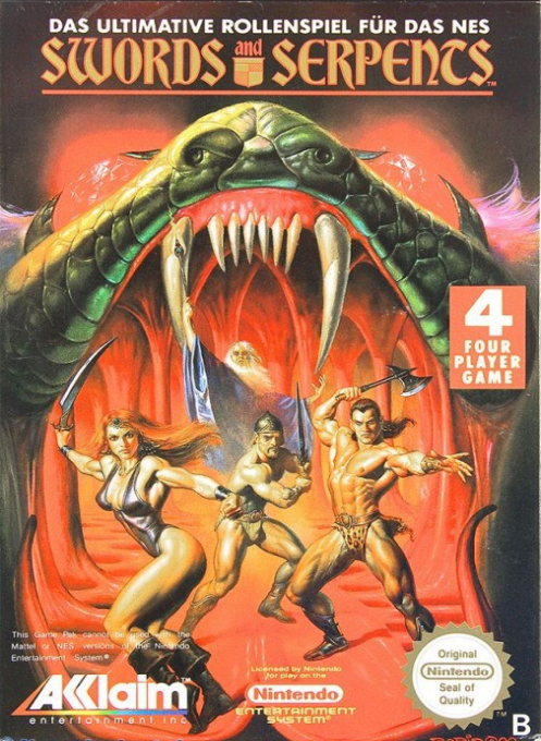 Swords And Serpents — box-2D (DE)