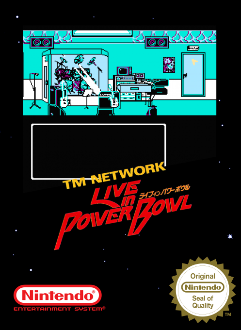 Tm Network - Live In Power Bowl — box-2D (SS)