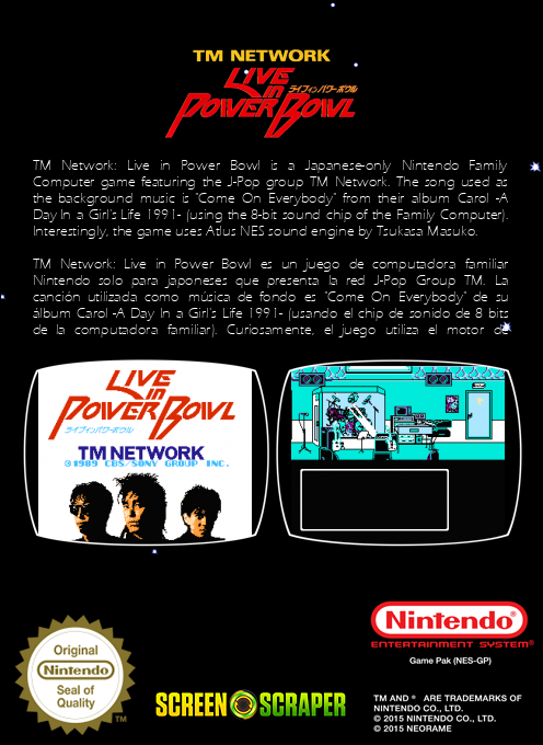 Tm Network - Live In Power Bowl — box-2D-back (SS)