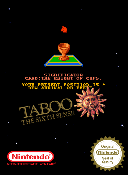 Taboo - The Sixth Sense — box-2D (SS)