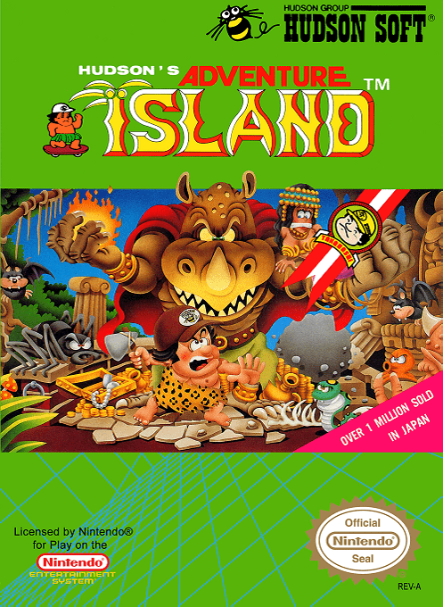 Adventure Island box art