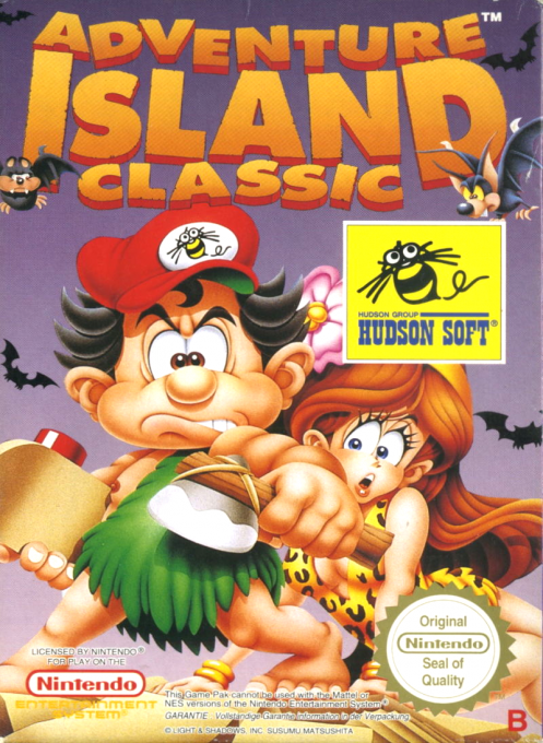 Adventure Island — box-2D (DE)