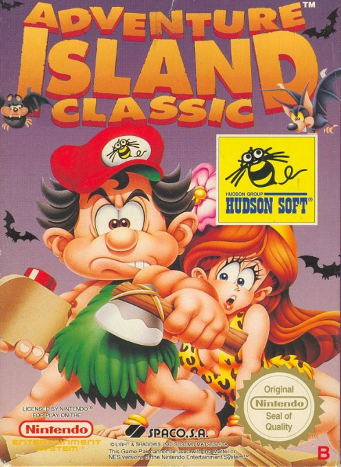 Adventure Island — box-2D (SP)