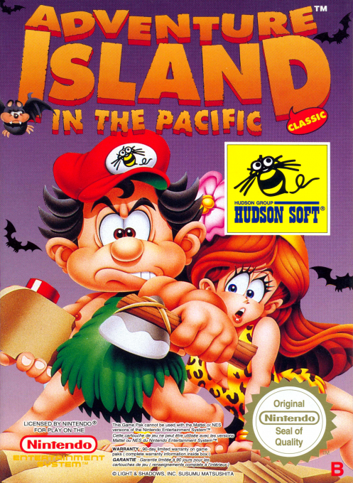 Adventure Island — box-2D (EU)