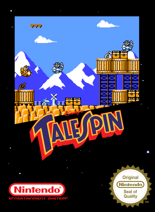 Disney's TaleSpin — box-2D (SS)