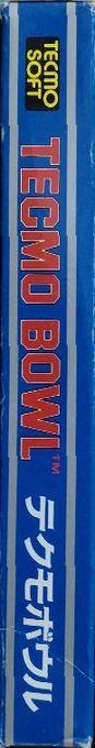Tecmo Bowl — box-2D-side (JP)