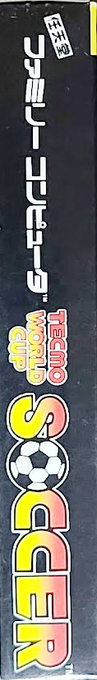 Tecmo World Cup Soccer — box-2D-side (JP)