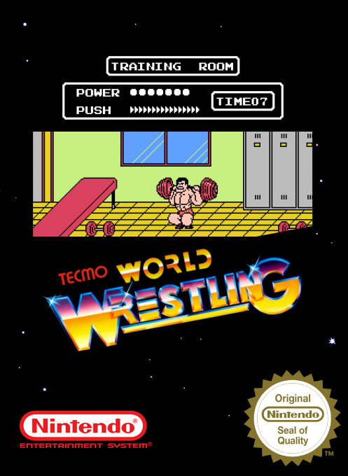Tecmo World Wrestling — box-2D (SS)