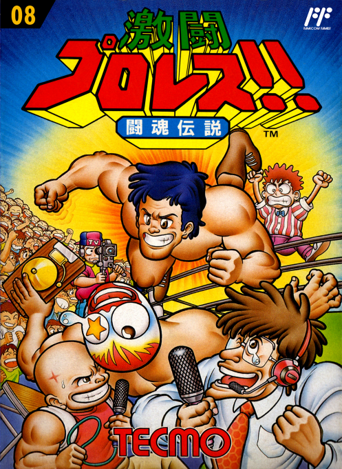Tecmo World Wrestling — box-2D (JP)