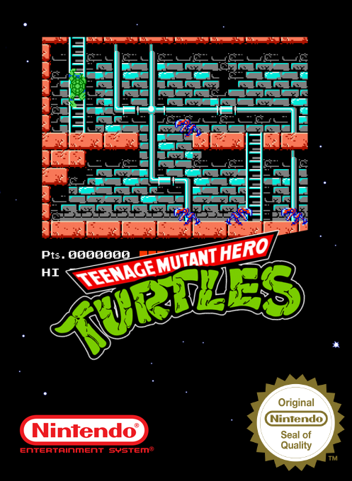 Teenage Mutant Ninja Turtles — box-2D (SS)