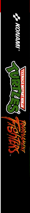 Teenage Mutant Ninja Turtles - Tournament Fighters — box-2D-side (US)