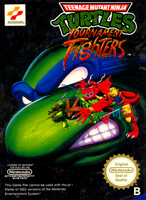 Teenage Mutant Ninja Turtles - Tournament Fighters — box-2D (EU)