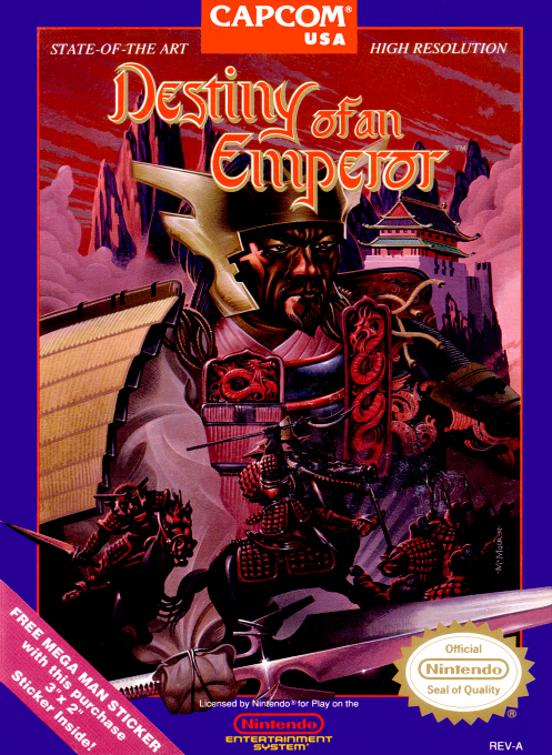 Destiny Of An Emperor box art