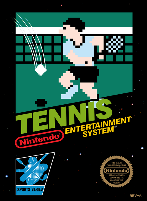 Tennis box art