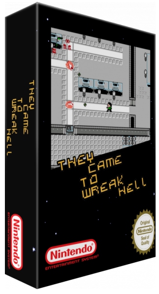 They Came To Wreak Hell — box-3D (SS)