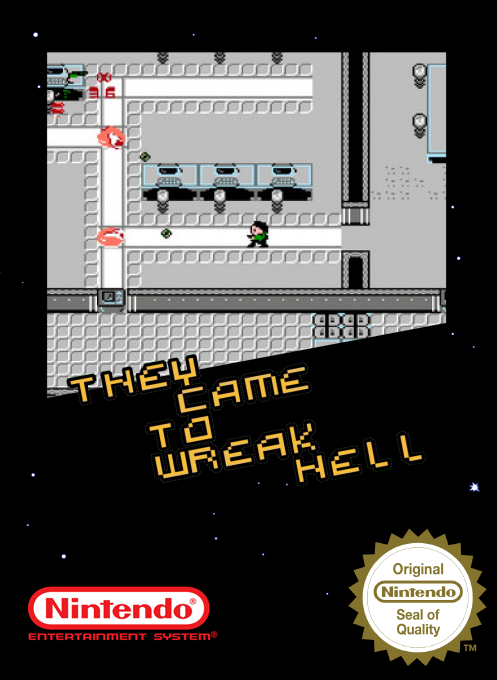 They Came To Wreak Hell box art