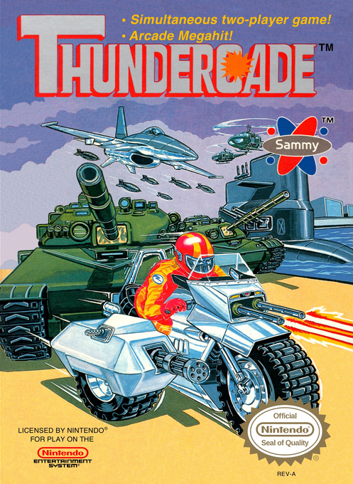 Thundercade box art