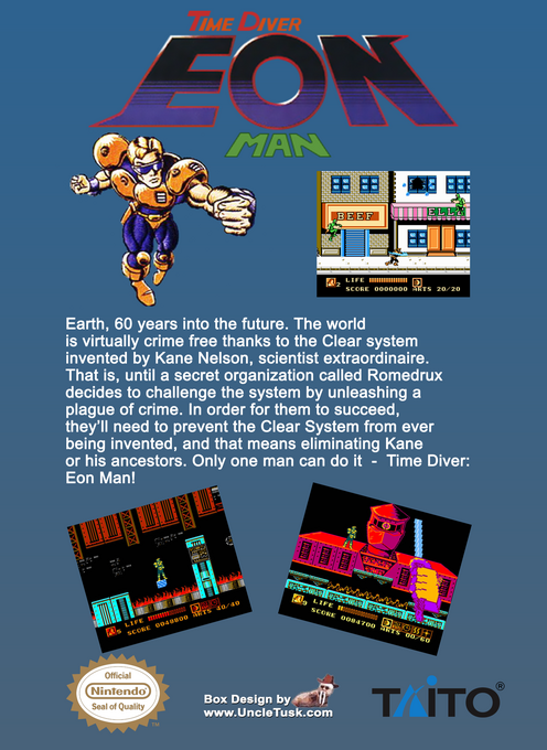 Time Diver Eon Man — box-2D-back (US)