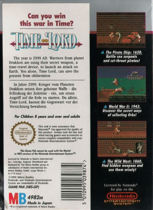 Time Lord — box-2D-back (DE)