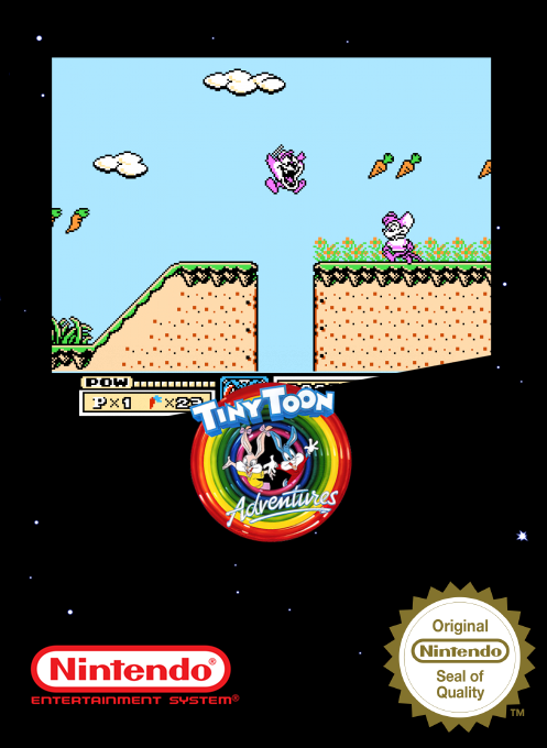 Tiny Toon Adventures — box-2D (SS)