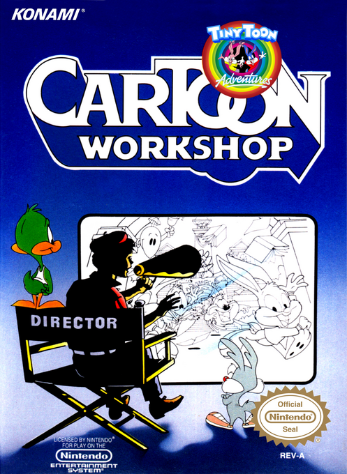 Tiny Toon Adventures - Cartoon Workshop box art