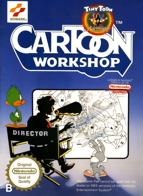 Tiny Toon Adventures - Cartoon Workshop — box-2D (EU)