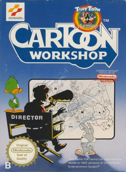 Tiny Toon Adventures - Cartoon Workshop — box-2D (DE)