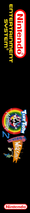 Tiny Toon Adventures 2 - Trouble In Wackyland — box-2D-side (DE)