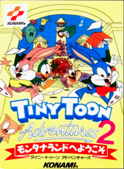 Tiny Toon Adventures 2 - Trouble In Wackyland — box-2D (JP)