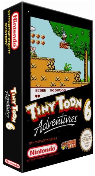Tiny Toon Adventures 6 — box-3D (WOR)