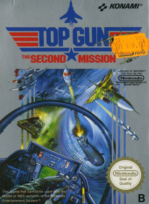 Top Gun - The Second Mission — box-2D (DE)