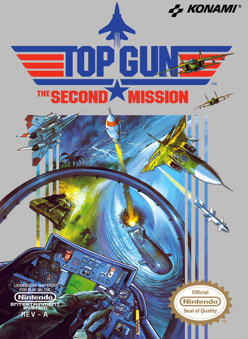 Top Gun - The Second Mission box art