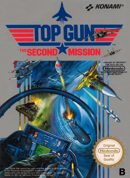 Top Gun - The Second Mission — box-2D (EU)