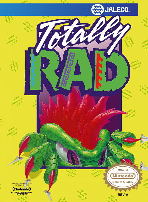 Totally Rad box art