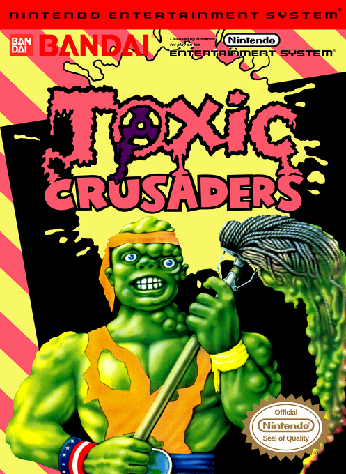 Toxic Crusaders box art